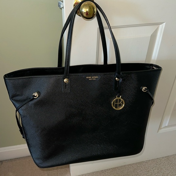 Black Henri Bendel large tote - Picture 6 of 14